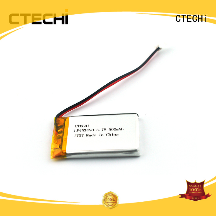 Lithium ion square polymer battery PL453450 3.7V 1
