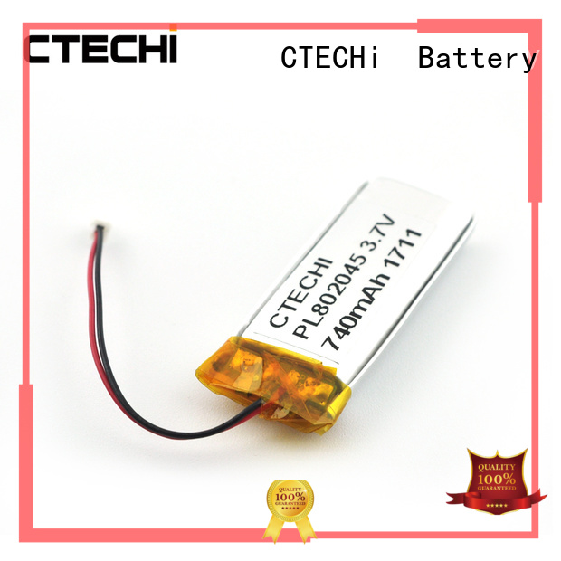 Conventional lithium ion polymer battery PL802045 3.7V 1
