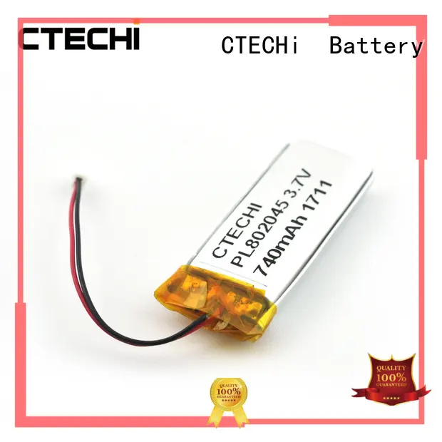 Conventional lithium ion polymer battery PL802045 3.7V 1