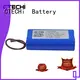 customize lithium battery pack 7.4V 2200mAh 1