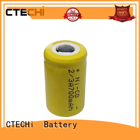 NI-CD rechargeable battery 2/3A size 1.2V 1