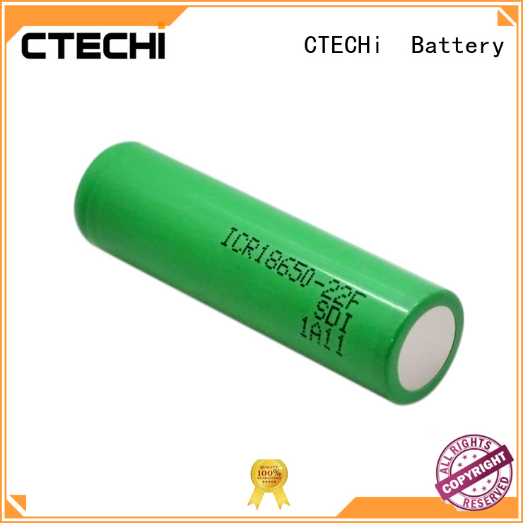 high capacity lithium battery ICR18650-22F 3.6V 1