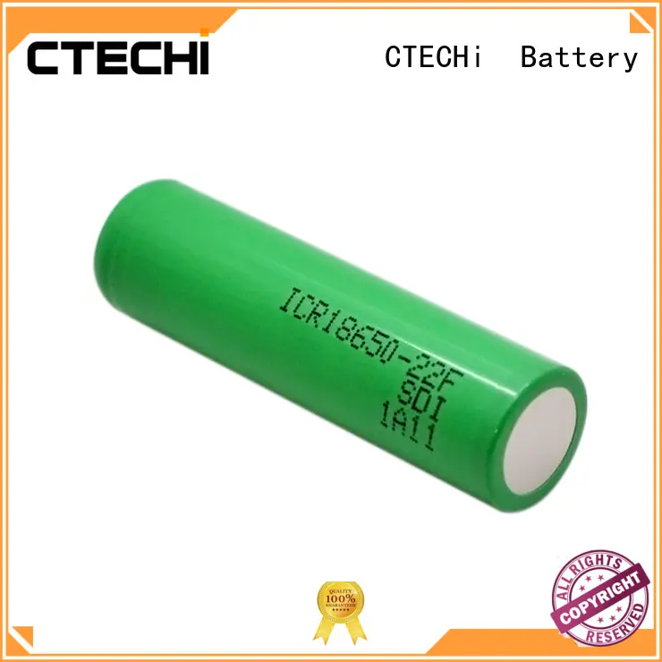 high capacity lithium battery ICR18650-22F 3.6V 1