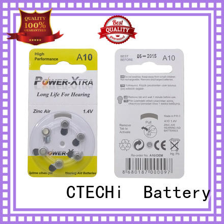 Hearing Aid Zinc Air battery 1.4V 1