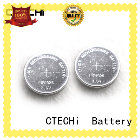 lithium button cell batteries rechargeable for car key CTECHi 1