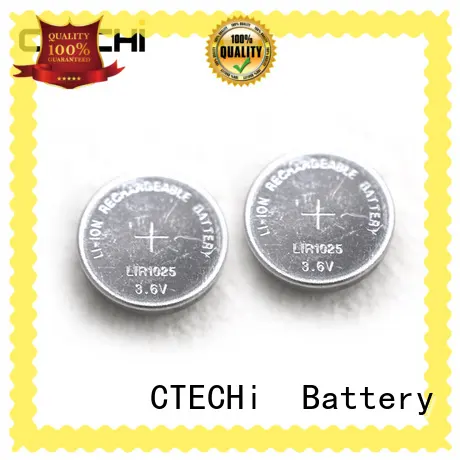 lithium button cell batteries rechargeable for car key CTECHi 1