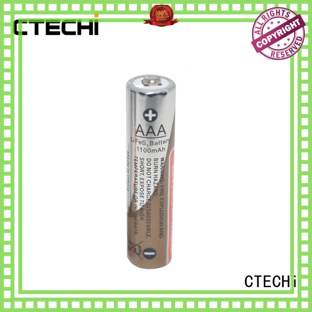 long-lasting lithium ion aa battery supplier for cameras CTECHi 1