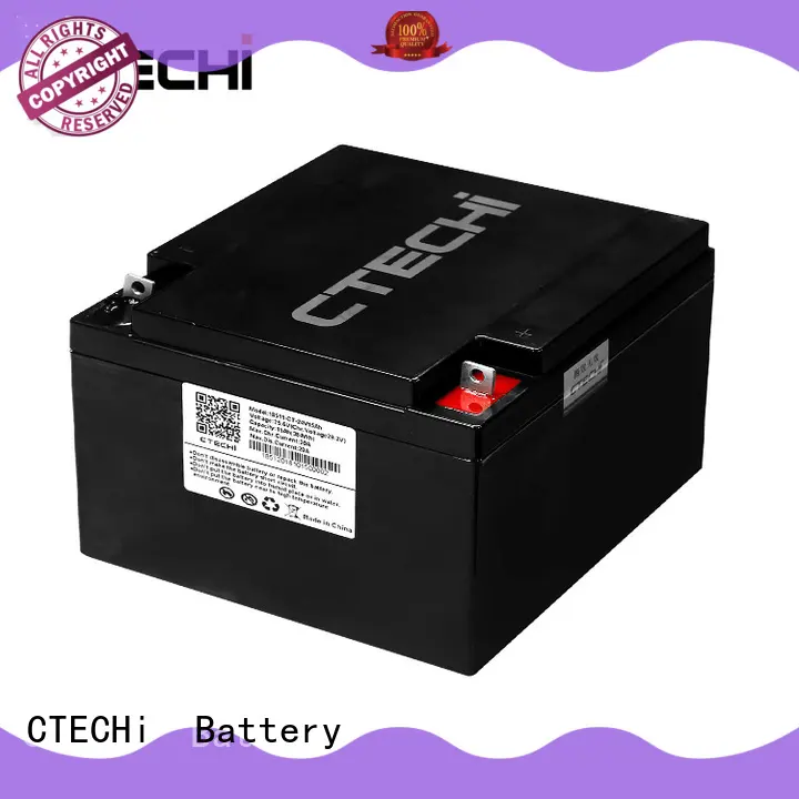 portable lifepo4 lithium battery supplier for golf car CTECHi 1