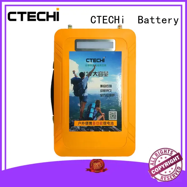 CTECHi 200ah lifepo4 battery series for golf car 1