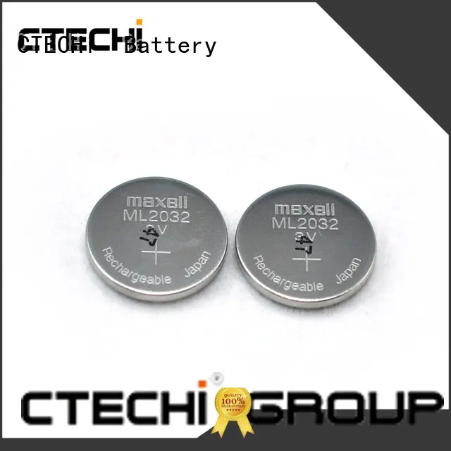 CTECHi digital rechargeable coin cell battery factory for car key 1