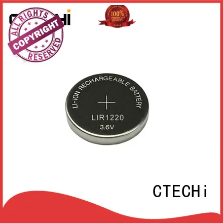 CTECHi charging rechargeable coin cell battery manufacturer for watch 1