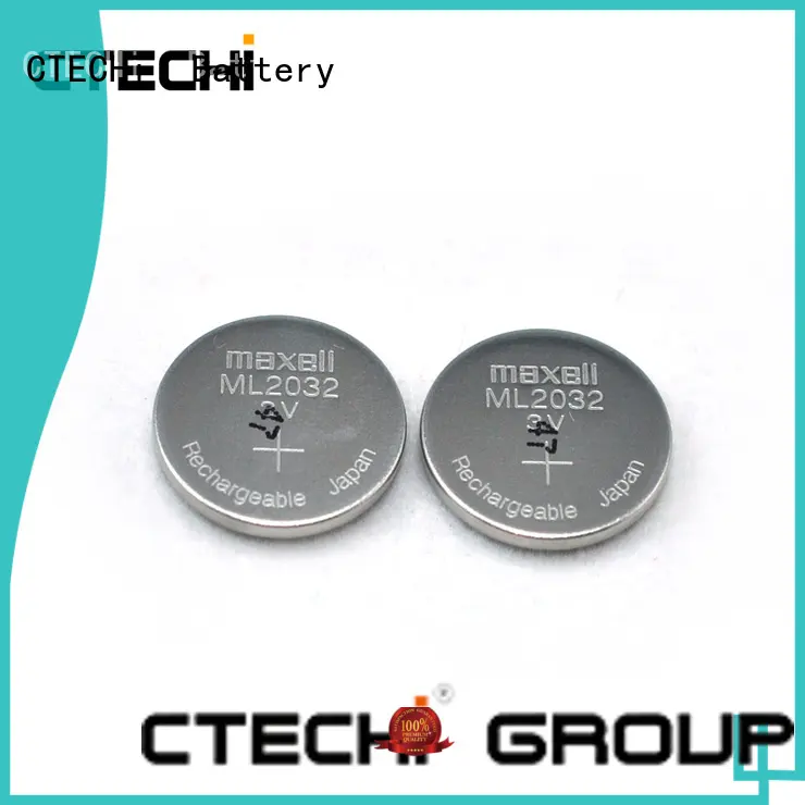 CTECHi rechargeable coin cell battery manufacturer for car key 1