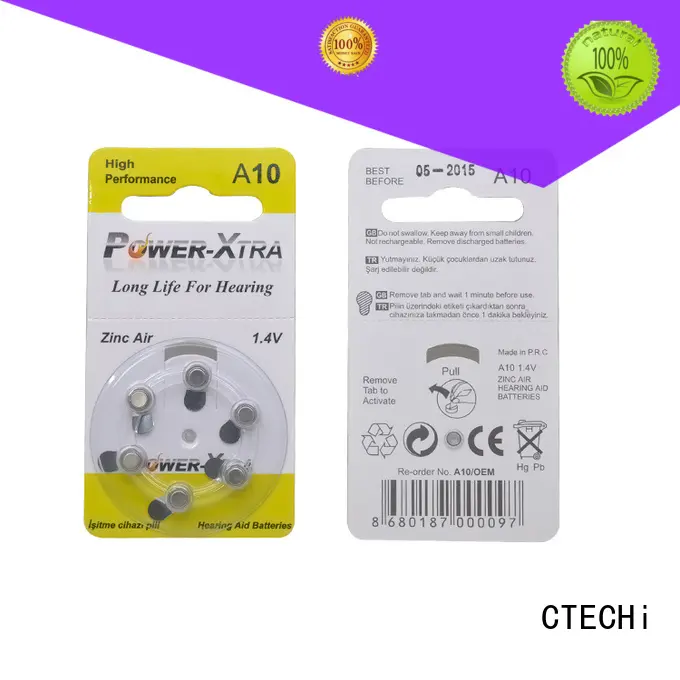 CTECHi zinc air battery series for remote key 1