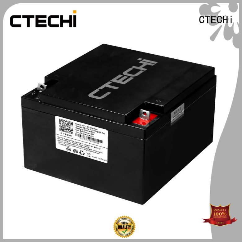 CTECHi lifepo4 battery 18650 personalized for RV 1