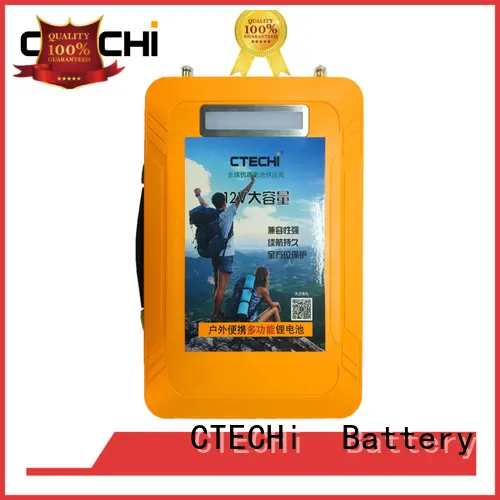 CTECHi durable lifepo4 battery india customized for travel 1