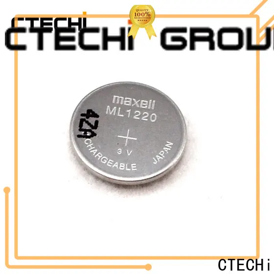 CTECHi rechargeable coin cell factory for household 1