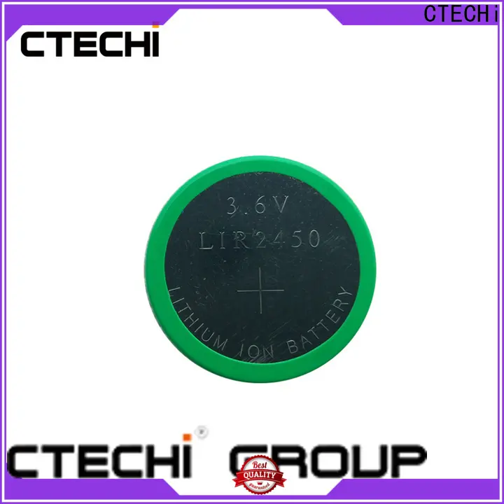 digital rechargeable coin cell battery design for household 1