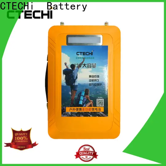 CTECHi lifepo4 battery charger personalized for travel 1