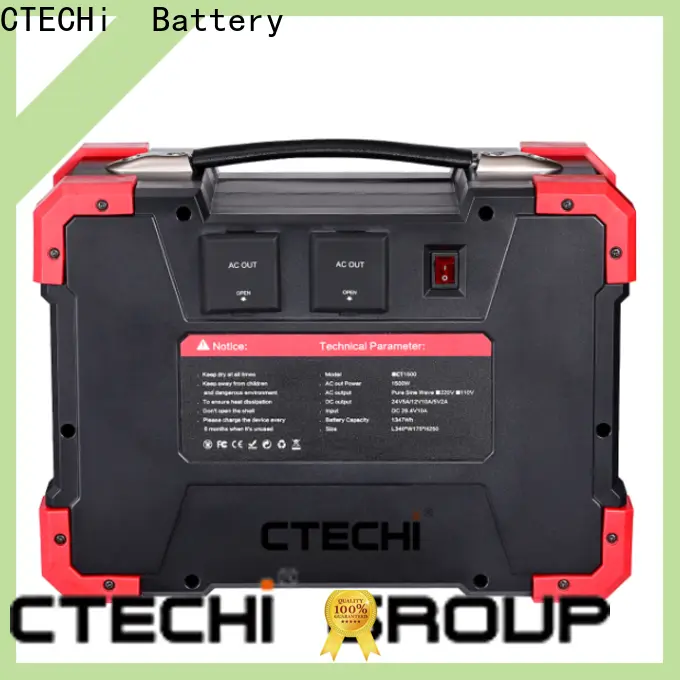CTECHi small power bank factory for hospital 1