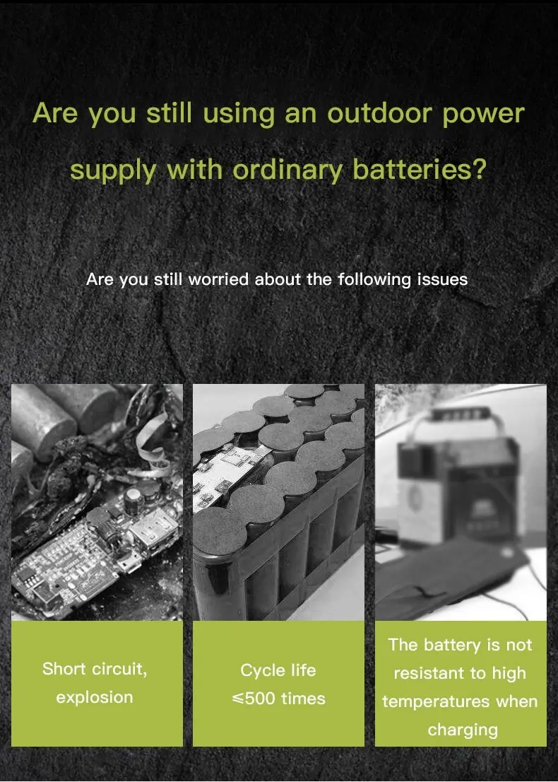 CTECHi professional lithium ion power station customized for camping 4