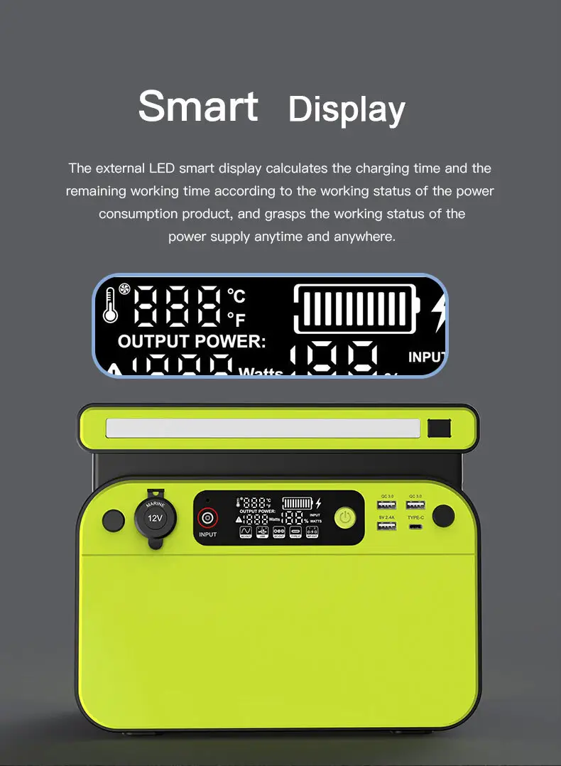 CTECHi professional lithium ion power station customized for camping 10