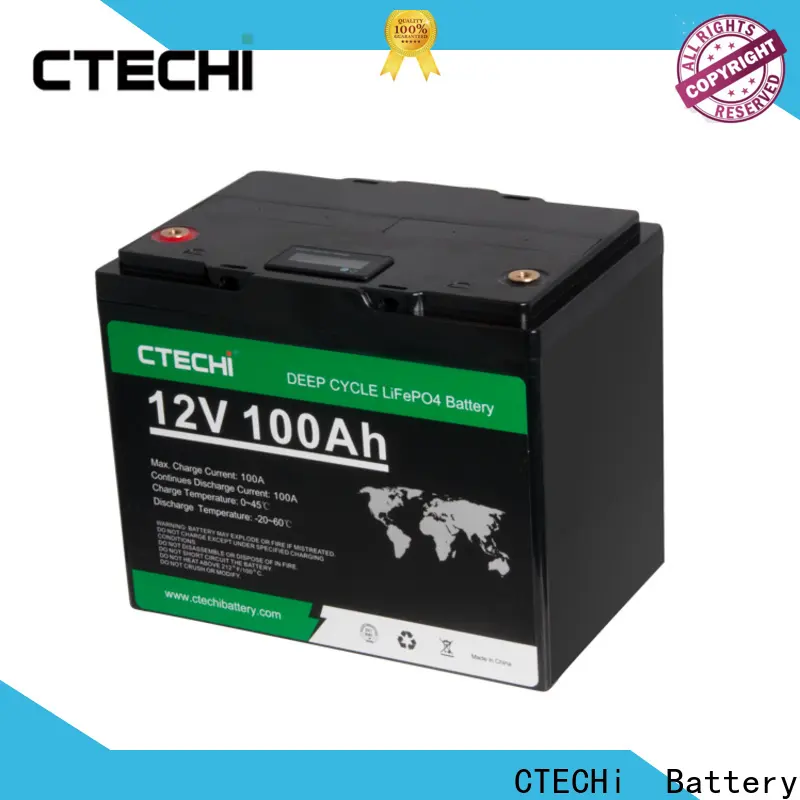 CTECHi lifepo4 pack supplier for Cleaning Machine 1