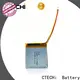 digital lithium polymer battery customized for 1