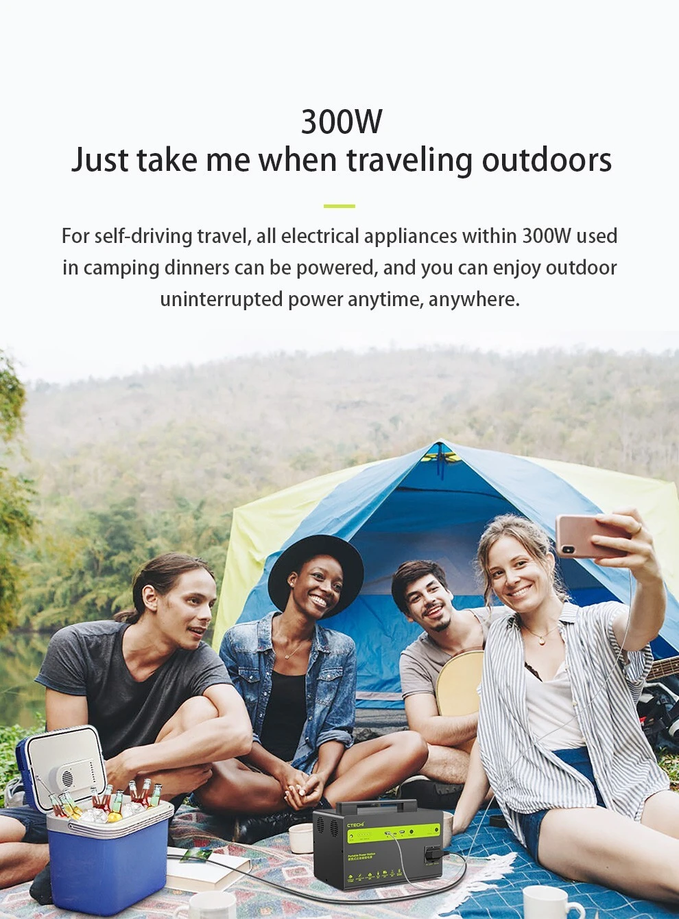 stable battery power station customized for outdoor 3