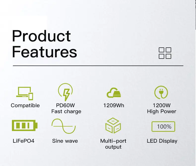 CTECHi sturdy lifepo4 power station factory for household 3