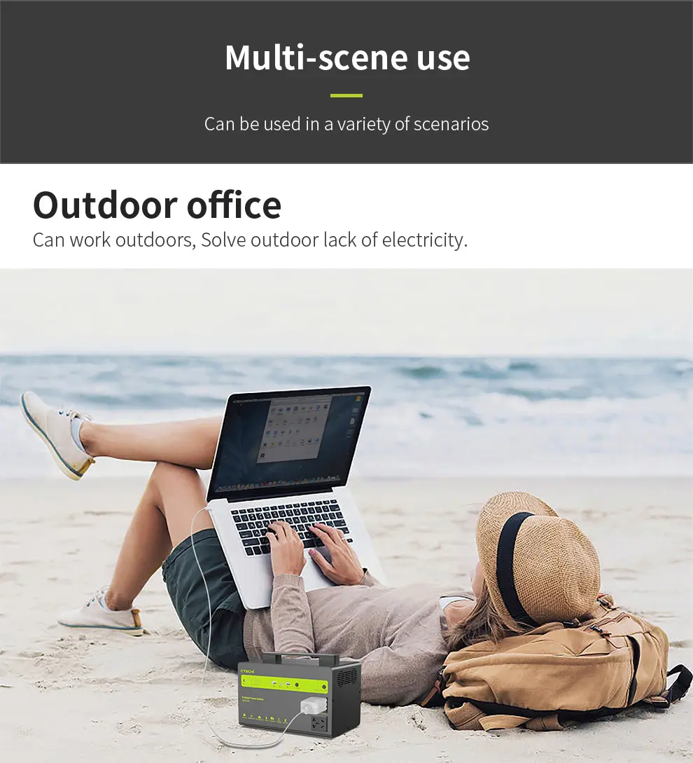 CTECHi outdoor power station personalized for household 9