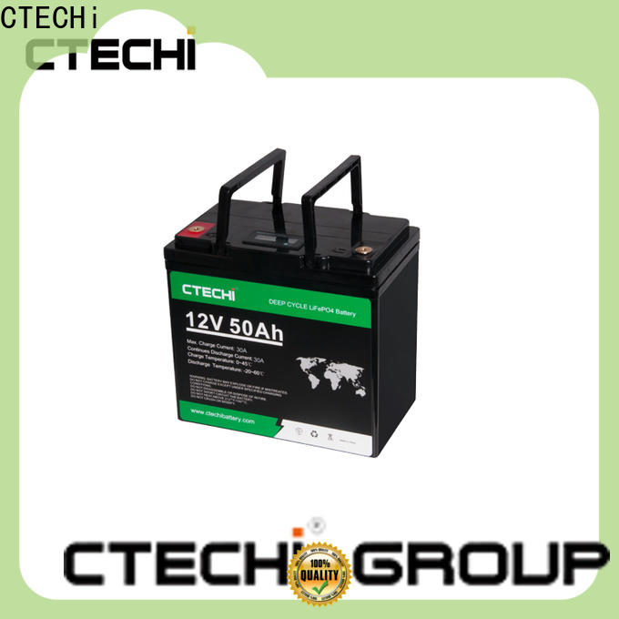 CTECHi stable lifepo4 battery case manufacturer for RV 1