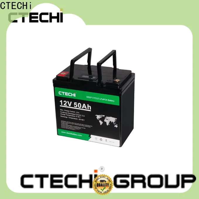 CTECHi stable lifepo4 battery case manufacturer for RV 1