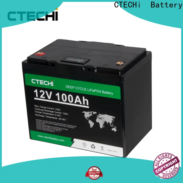 CTECHi lifepo4 battery kit manufacturer for RV 1