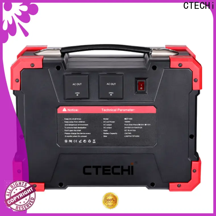certificated lithium ion power station manufacturer for camping 1