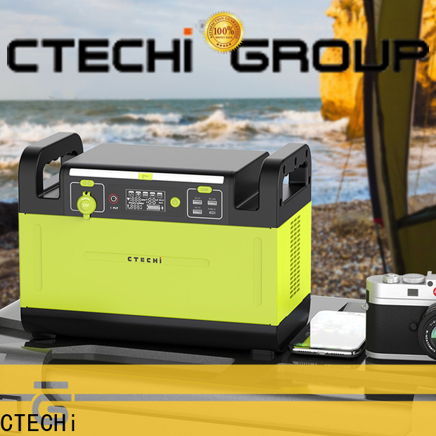 CTECHi sturdy lifepo4 power station manufacturer for outdoor 1