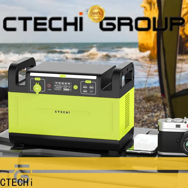 CTECHi sturdy lifepo4 power station manufacturer for outdoor 1
