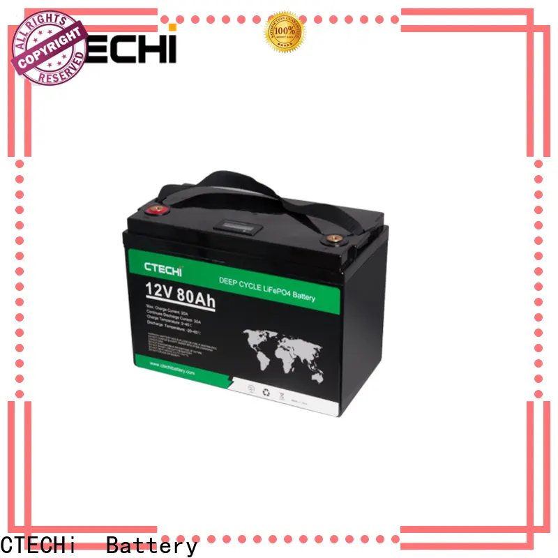 CTECHi lifepo4 power pack manufacturer for Golf Carts 1