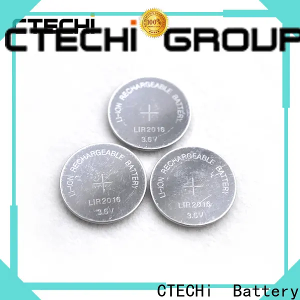 CTECHi electronic rechargeable button cell batteries design for car key 1