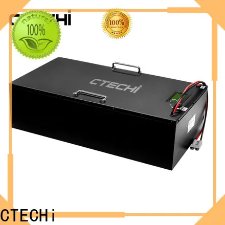 CTECHi lifepo4 battery pack personalized for golf cart 1