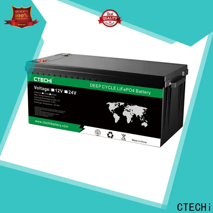 CTECHi lifep04 battery pack factory for RV 1