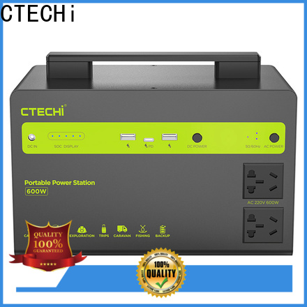 CTECHi outdoor power station personalized for household 1