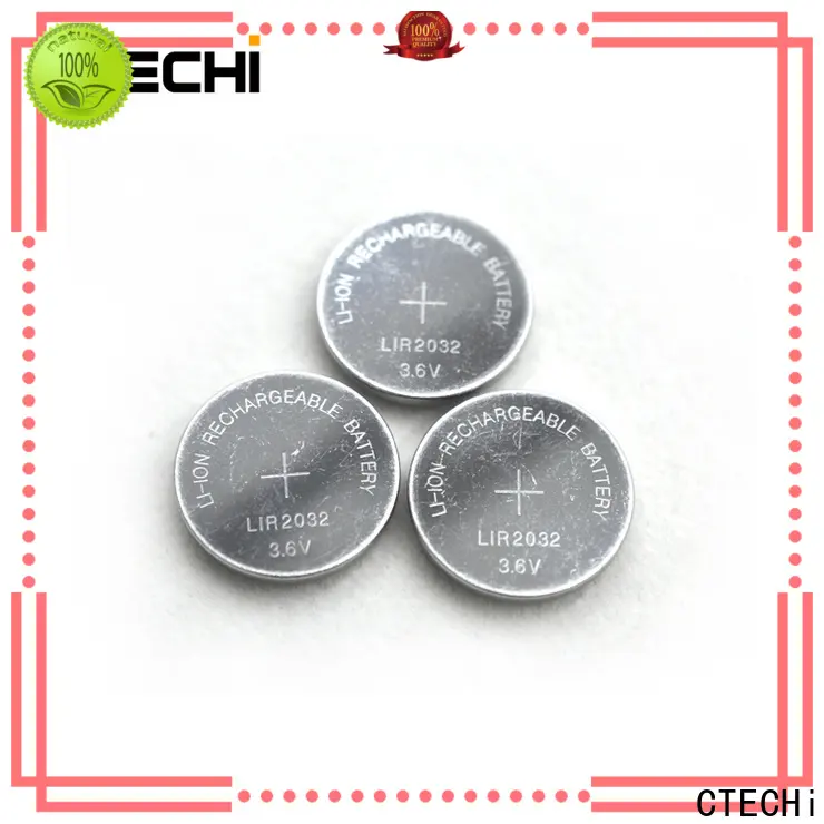 CTECHi rechargeable coin batteries factory for calculator 1