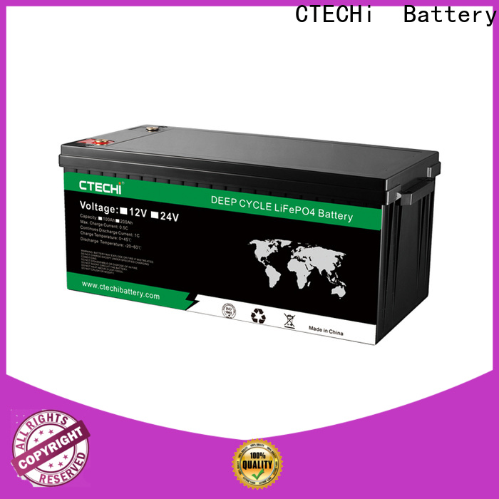 CTECHi lifep04 battery pack supplier for Boats 1