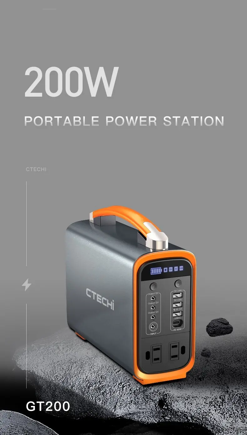 certificated lithium ion power station manufacturer for outdoor 2