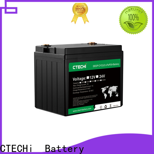CTECHi high quality lifep04 battery pack factory for Golf Carts 1
