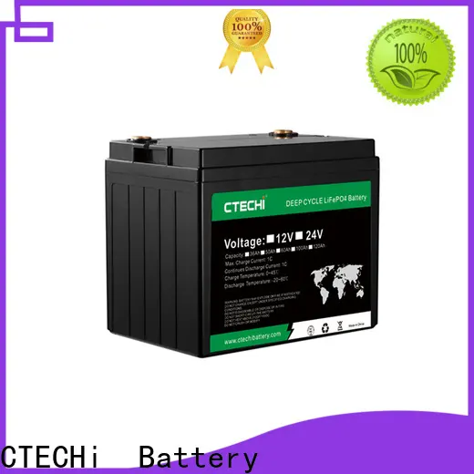 CTECHi high quality lifep04 battery pack factory for Golf Carts 1