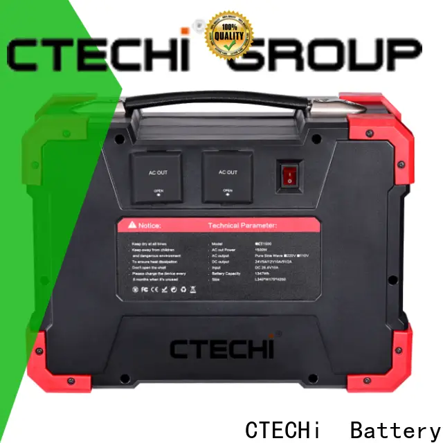 CTECHi sturdy battery power station manufacturer for hospital 1