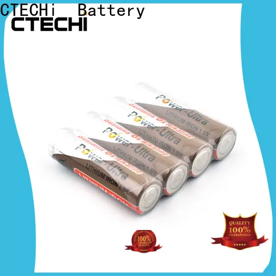CTECHi 2900mah aa lithium batteries supplier for electric toys 1