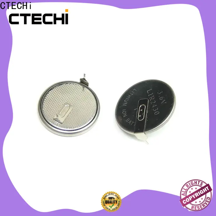 CTECHi charging rechargeable coin cell manufacturer for car key 1