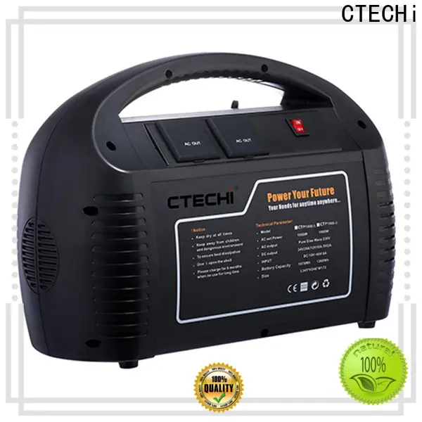 CTECHi sturdy 1000w power station factory for camping 1